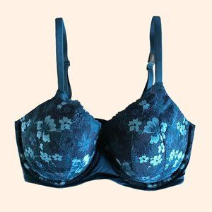 Teal Lace Victoria's Secret Bra NWT Size 34DDD